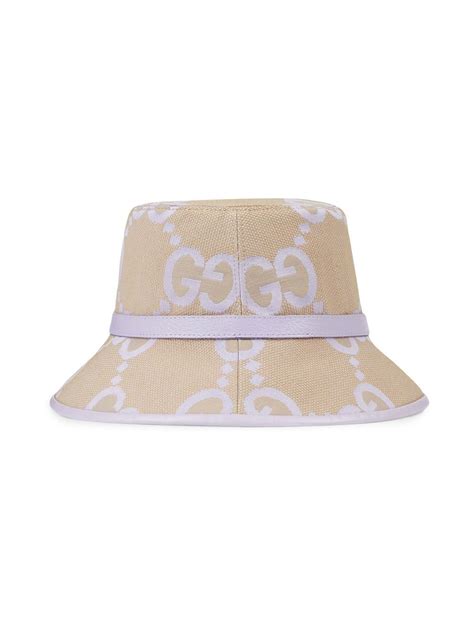 gucci cap lila|farfetch Gucci bucket hat.